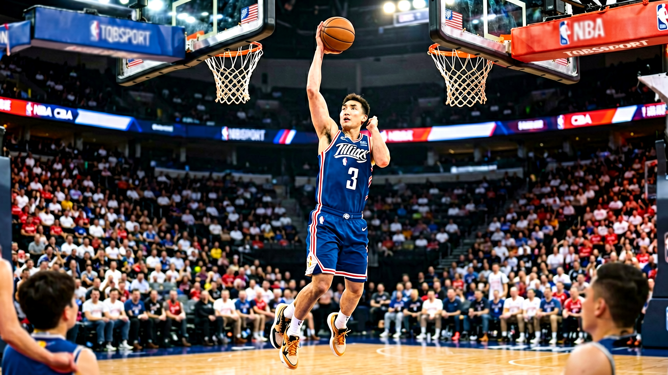 谈球吧篮球赛事 - NBA比赛现场,球员扣篮精彩瞬间